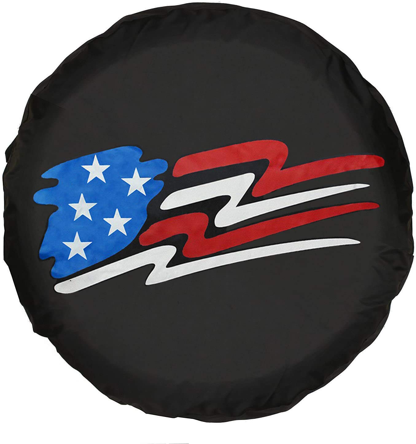 American Flag RV Wheel Cover - 15