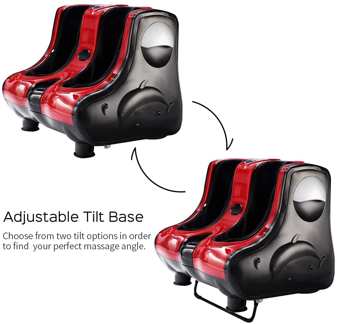 FUTADA Shiatsu Foot Massager Machine with Rolling & Heating - Deep Kneading Massage Therapy for Foot, Calf and Leg - Improves Blood Circulation - Perfect for Home, Office, Relaxation and Pain Relief