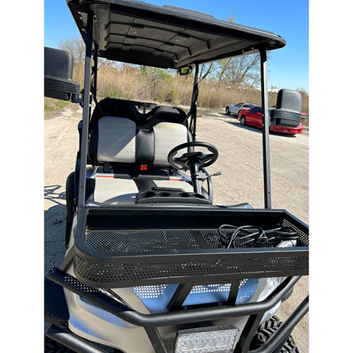48V Electric Golf Cart 4 Seater - Lifted Renegade+ Edition Utility UTV | Compare to Coleman & Kandi | Red | Perfect for Golf Courses, Campuses & Resort Transportation