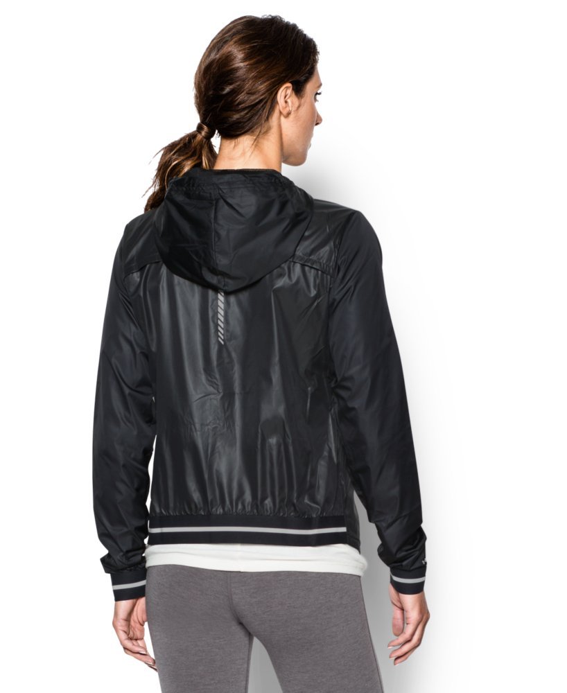 Under Armour Women's Storm Layered Up Jacket - Waterproof Windbreaker Running Jacket for Outdoor Sports & Hiking | Lightweight Hooded Raincoat for Jogging, Travel & Cold Weather Protection