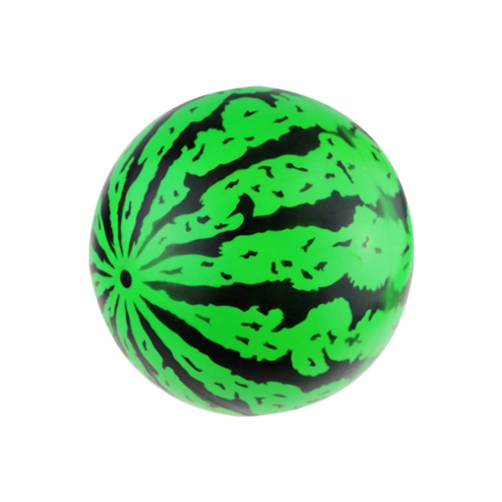 9 Inch Inflatable Watermelon Beach Ball - Fun Pool & Outdoor Toy for Kids, Summer Water Games, Swimming, Beach Parties & Backyard Play