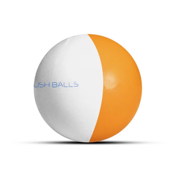 Smushballs Two Tone Practice Balls - Soft Textured Training Balls for Baseball, Softball & Cricket | Perfect for Pitching, Catching & Fielding Drills