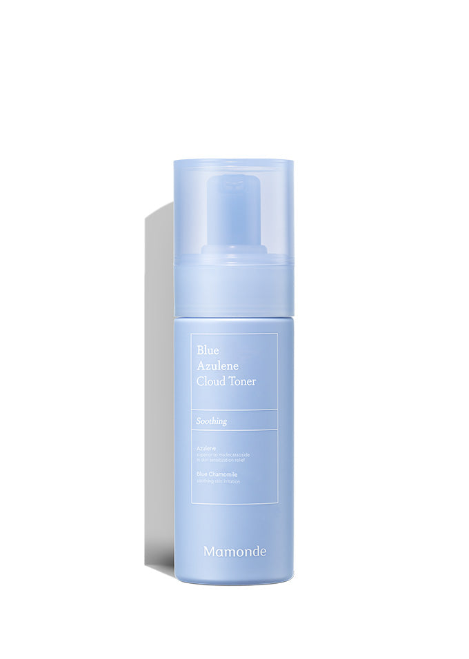 Mamonde Blue Azulene Soothing Cloud Toner for Hydration & Calming Sensitive Skin – Perfect for Daily Skincare & Post-Sun Care
