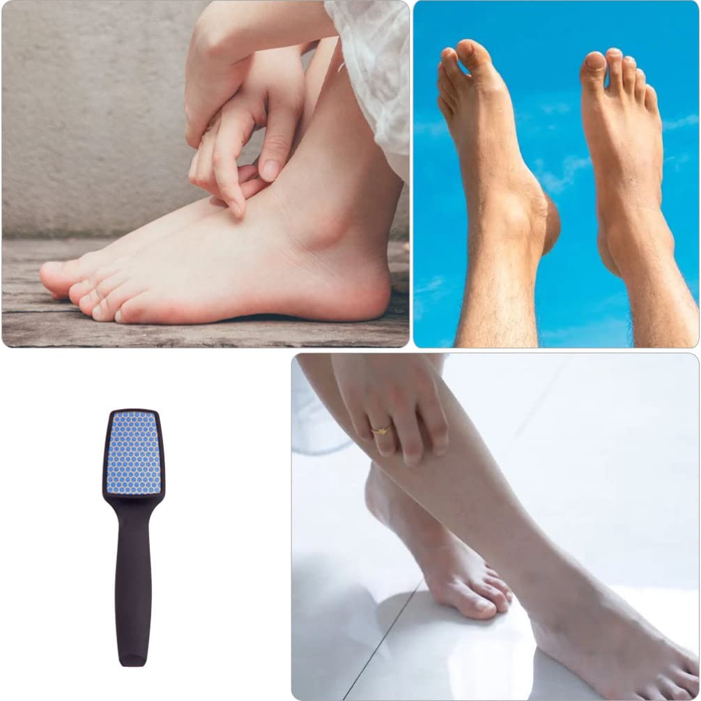 1pc Handheld Foot File & Callus Remover - Pedicure Exfoliating Tool for Dead Skin on Feet & Soles - Professional Foot Care for Smooth Skin - Perfect for Home Pedicures & Foot Spa Treatments