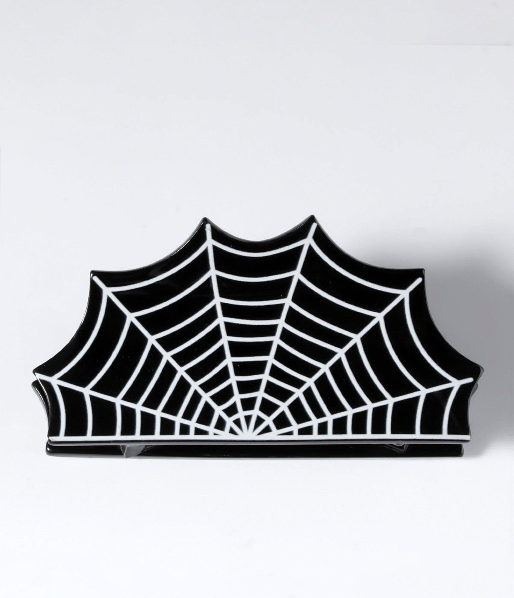 Spiderweb Hair Clip - Gothic Halloween Hair Accessory for Women, Girls | Perfect for Costume Parties, Cosplay, and Dark Aesthetic Styling