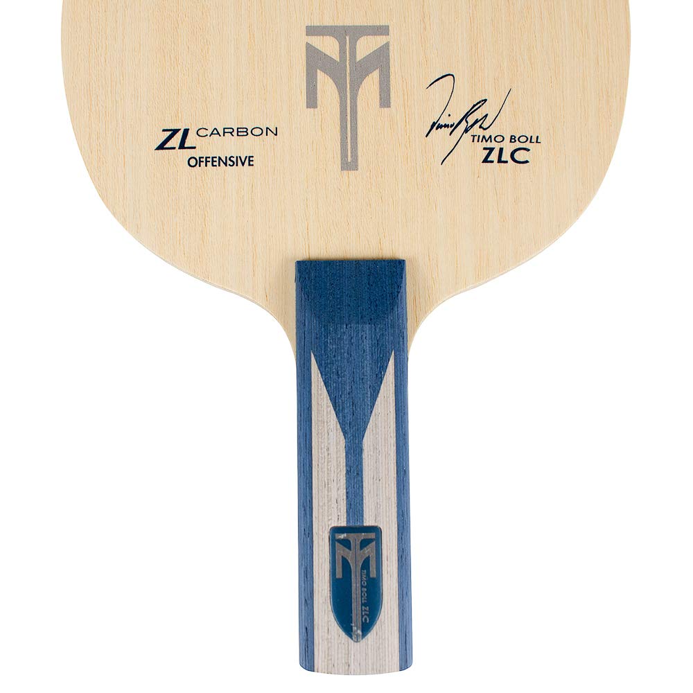 Timo Boll ZLC Table Tennis Blade - Professional ZL Carbon Fiber Ping Pong Racket with AN/FL/ST Handle Options | Japanese-Made Premium Butterfly Blade for Competitive Play & Training