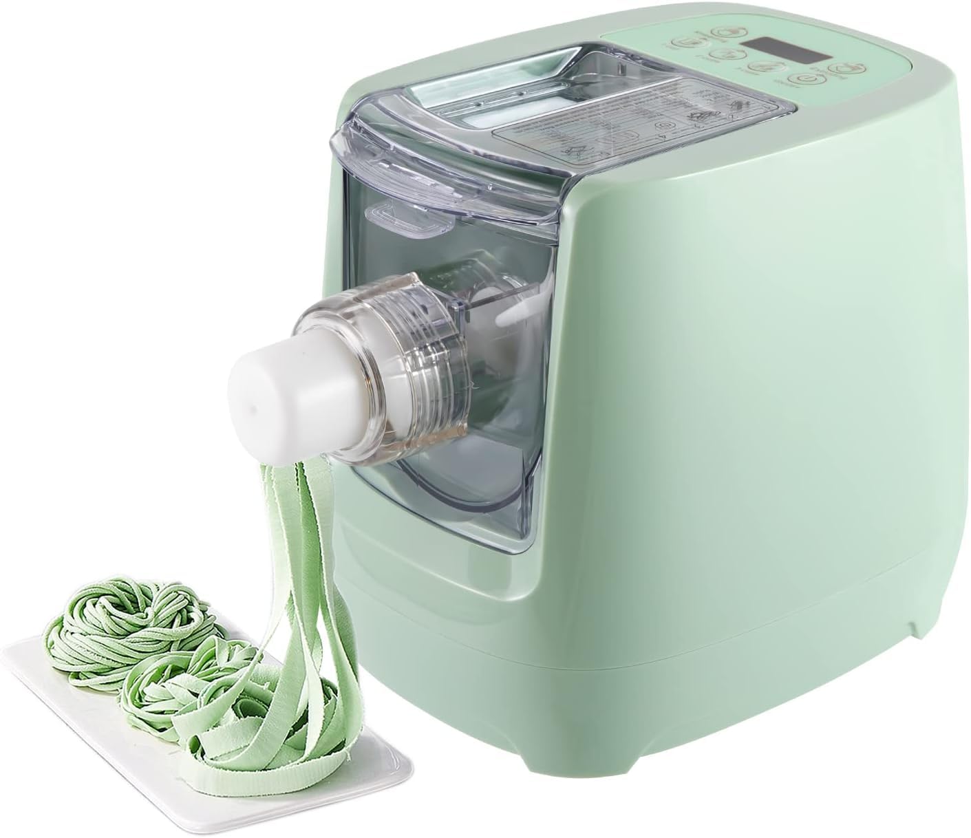 Electric Pasta Maker Machine - 260W Automatic Noodle Maker with 13 Pasta Shapes for Home Kitchen | Perfect for Italian Cuisine, Family Dinners & Restaurant-Style Pasta Making