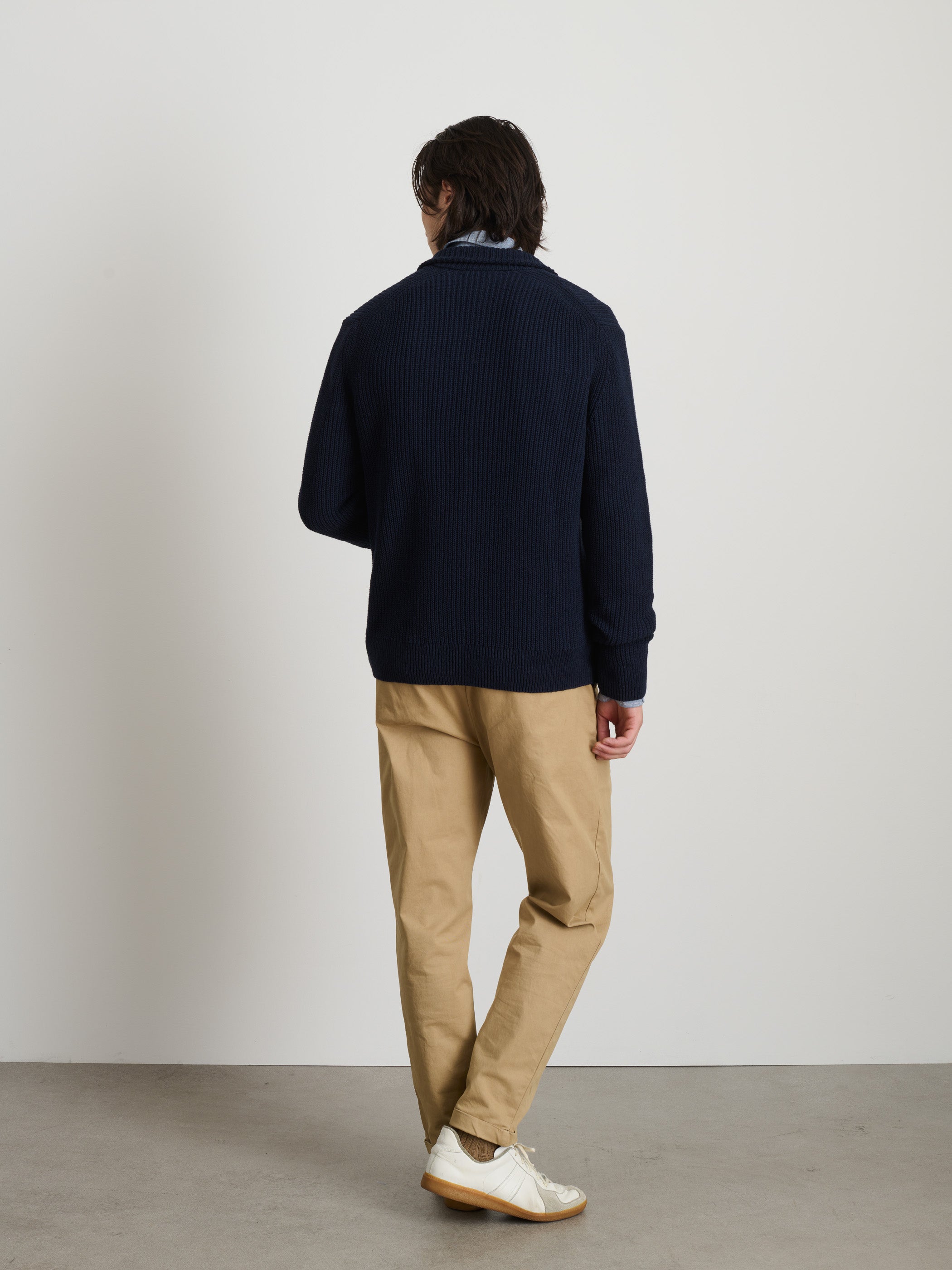 Mitchell Cardigan in Linen Cotton - Lightweight Knit Sweater for Women & Men - Perfect for Spring, Fall & Casual Outfits