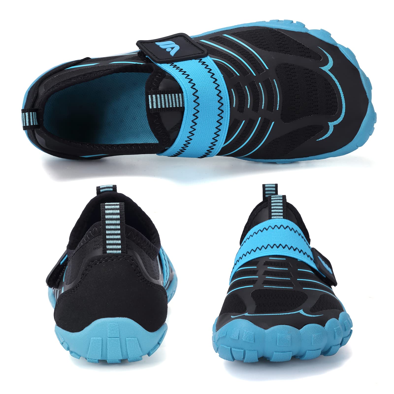 CIOR Boys & Girls Water Shoes - Quick-Dry Aqua Socks for Swimming, Beach & Water Sports - Lightweight Athletic Sneakers for Toddler/Little Kid/Big Kid - Perfect for Pool, Surfing & Outdoor Activities
