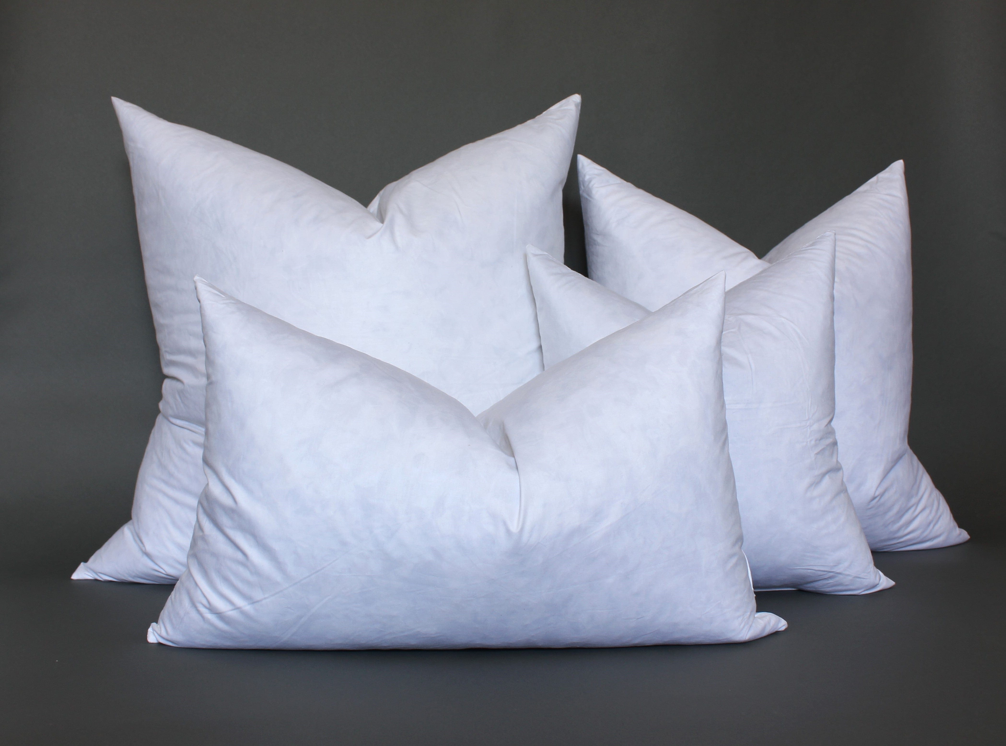 Premium Feather Down Pillow Inserts - Hypoallergenic & Breathable Bedding for Side Sleepers, Back Sleepers & Hotel-Style Comfort