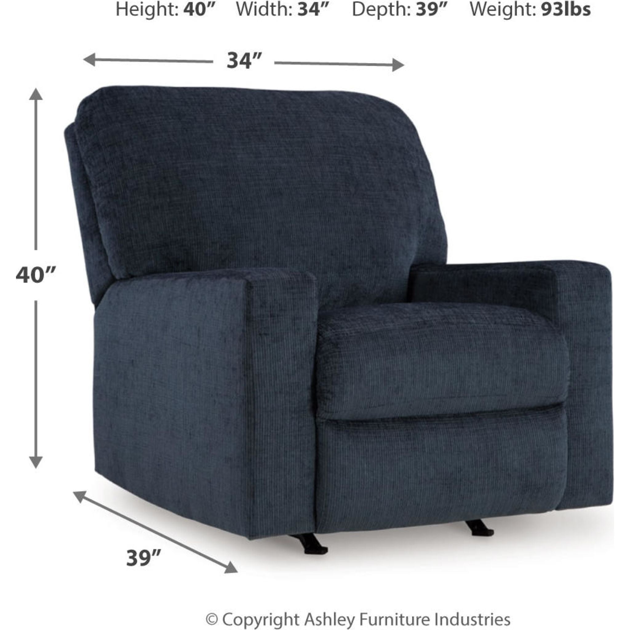 Aviemore Rocker Recliner Chair - Comfortable Power Lift Reclining Chair with Massage & Heat for Elderly - Perfect for Living Room, Bedroom & Home Theater Relaxation