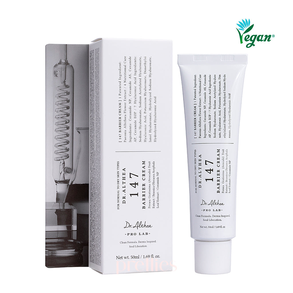 Dr.Althea 147 Barrier Cream 50ml - Soothing Moisturizer for Sensitive Skin | Dermatologist Recommended | Perfect for Dry Skin Relief & Daily Skincare Routine
