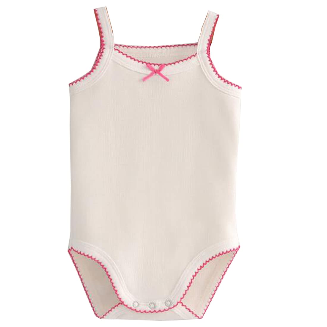 Baby Girls Spaghetti Strap Bodysuit - Sleeveless Cotton Tank Top Onesie Set | 3-Pack Summer Outfits for Newborns & Infants | Perfect for Playtime, Beach & Family Photos