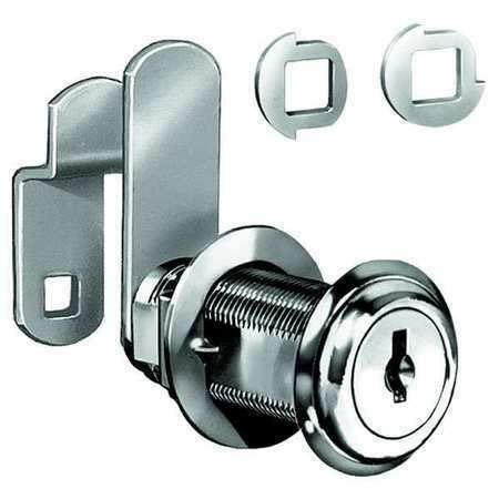 C8060-C346a-3 Disc Tumbler Keyed Cam Lock - Keyed Alike Security Lock for Cabinets, Mailboxes & Toolboxes | Durable Metal Construction for Home & Office Use