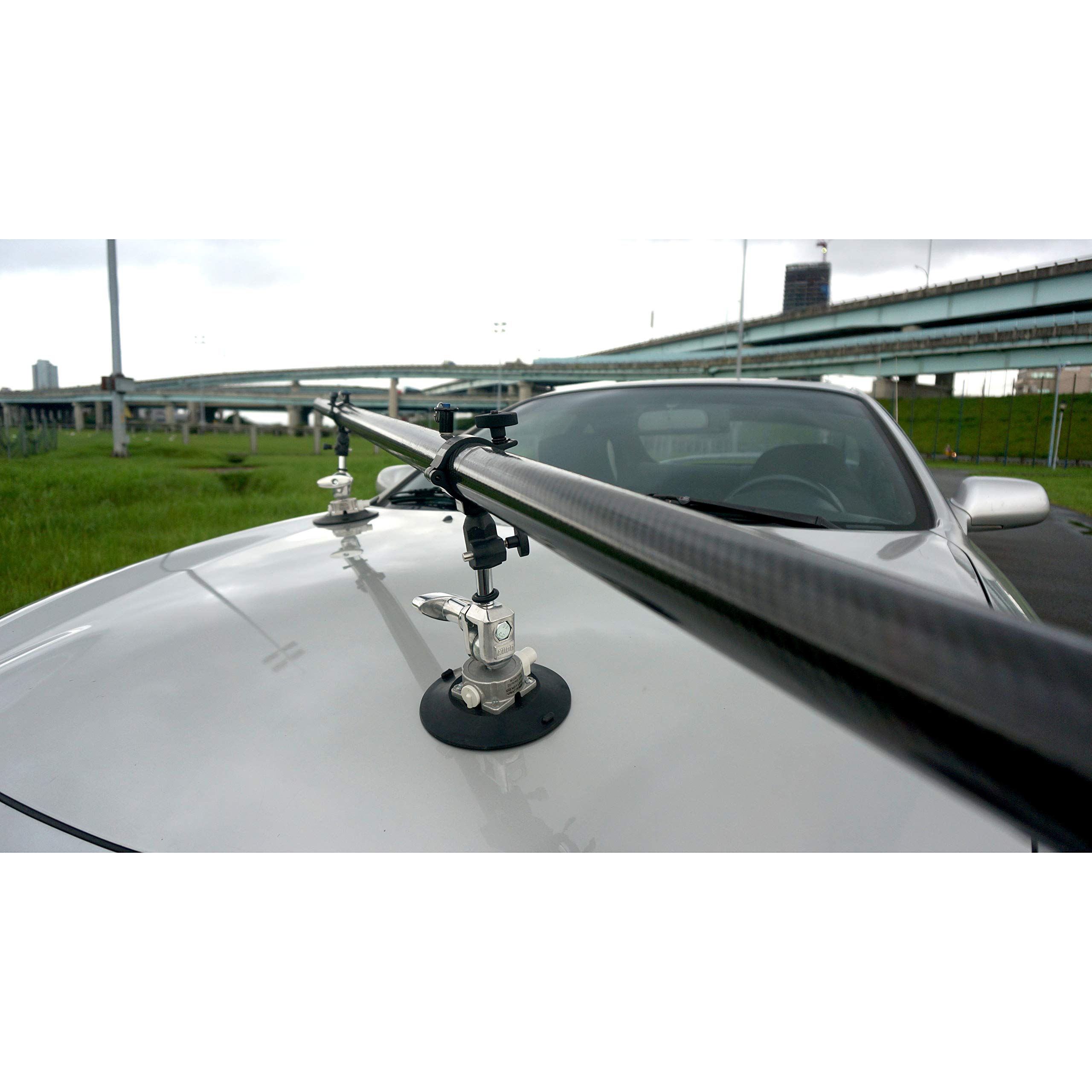 Kupo Car Rig Shot Kit (KG087611) - Professional Vehicle Photography Equipment for Filmmakers & Photographers - Perfect for Action Shots, Commercials & Movie Scenes