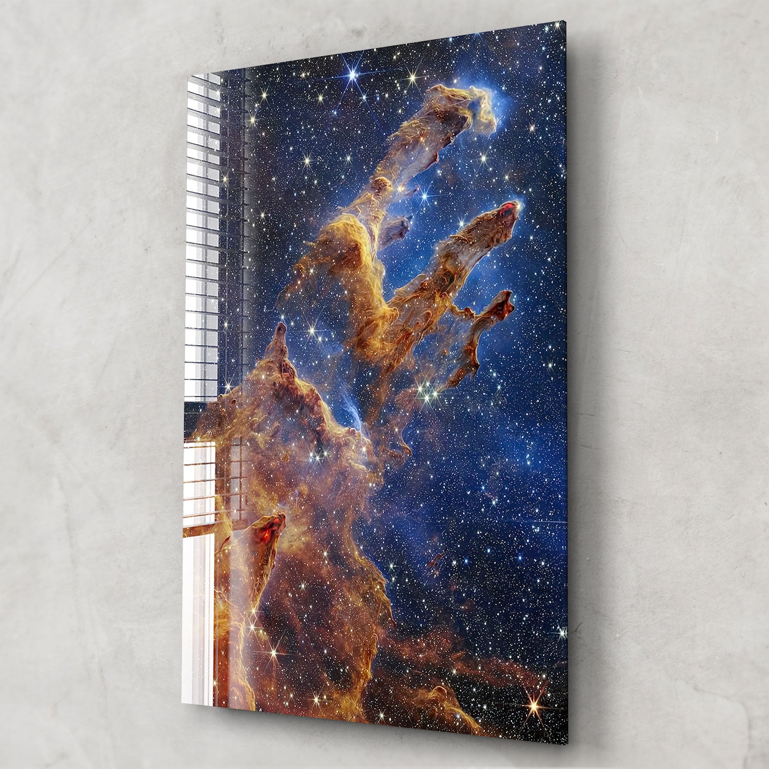 Pillars of Creation - Stunning NASA Space Wall Art for Home & Office Decor | Perfect for Astronomy Lovers & Sci-Fi Fans