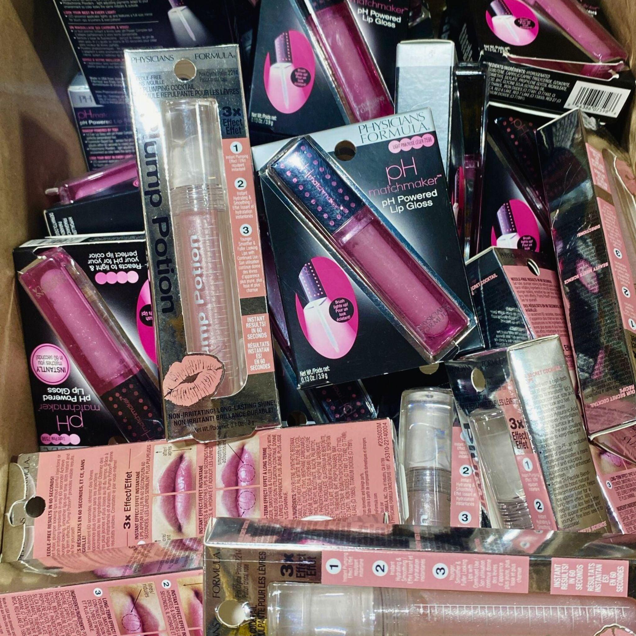 Physicians Formula Lip Plumping & PH Matchmaker PH Powered Lip Gloss - 42 Pcs Set for Full Lips & Natural Color Enhancement | Perfect for Daily Wear, Special Occasions & Makeup Kits