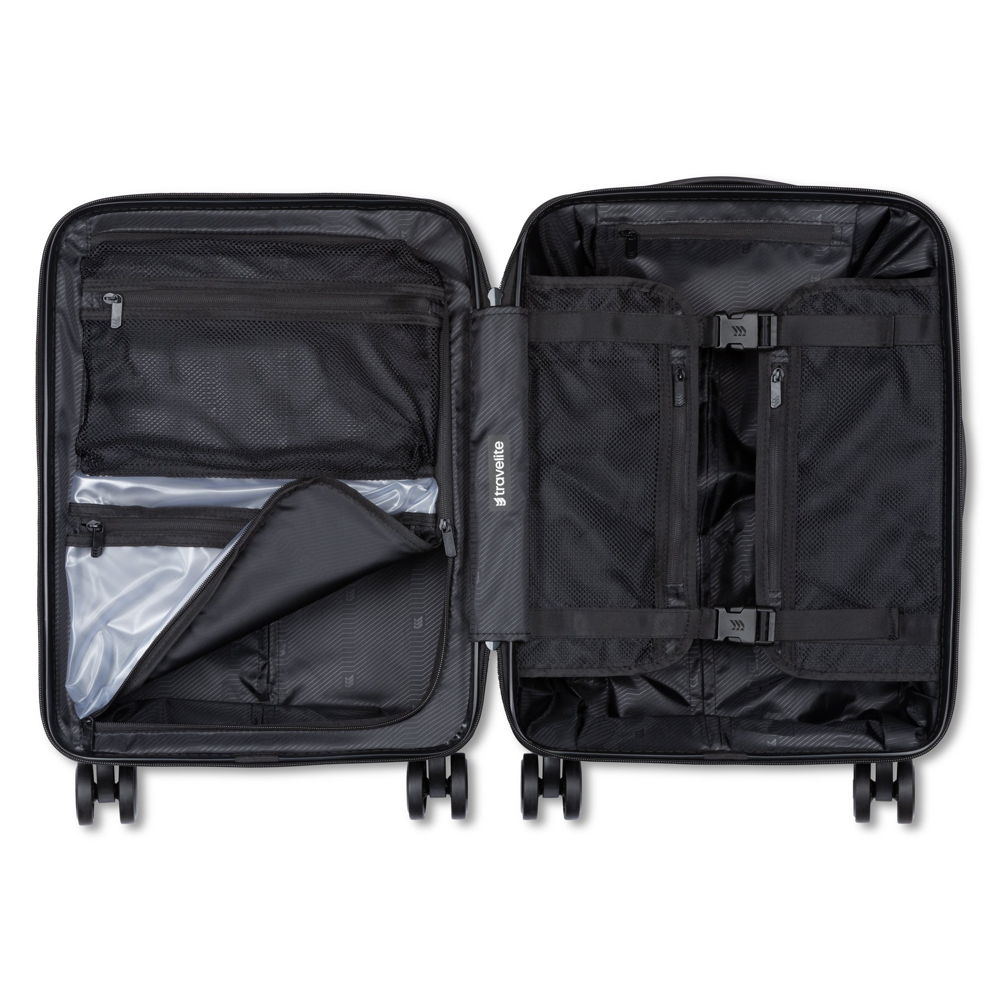 Travelite Epicure Spinner Carry On Luggage - Lightweight Expandable Suitcase with 360° Wheels for Air Travel, Business Trips & Weekend Getaways