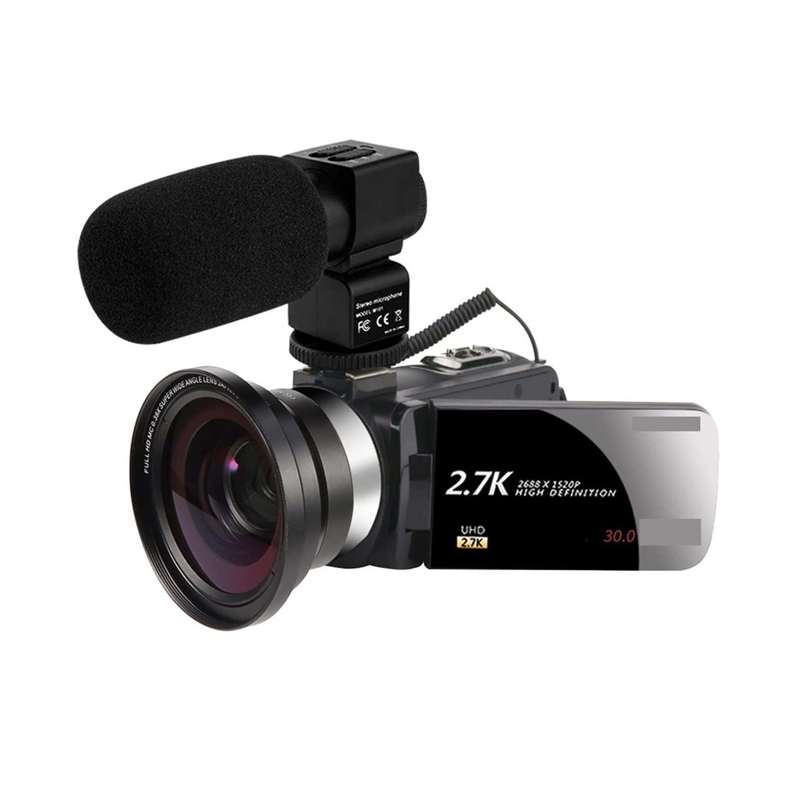 BODORME 1080P HD Digital Camcorder with 16X Zoom - Portable Video Camera for Vlogging, Home Movies, YouTube & Outdoor Photography - Includes 128GB SD Card (NA-U600-LT) - Perfect for Travel, Events & Content Creation