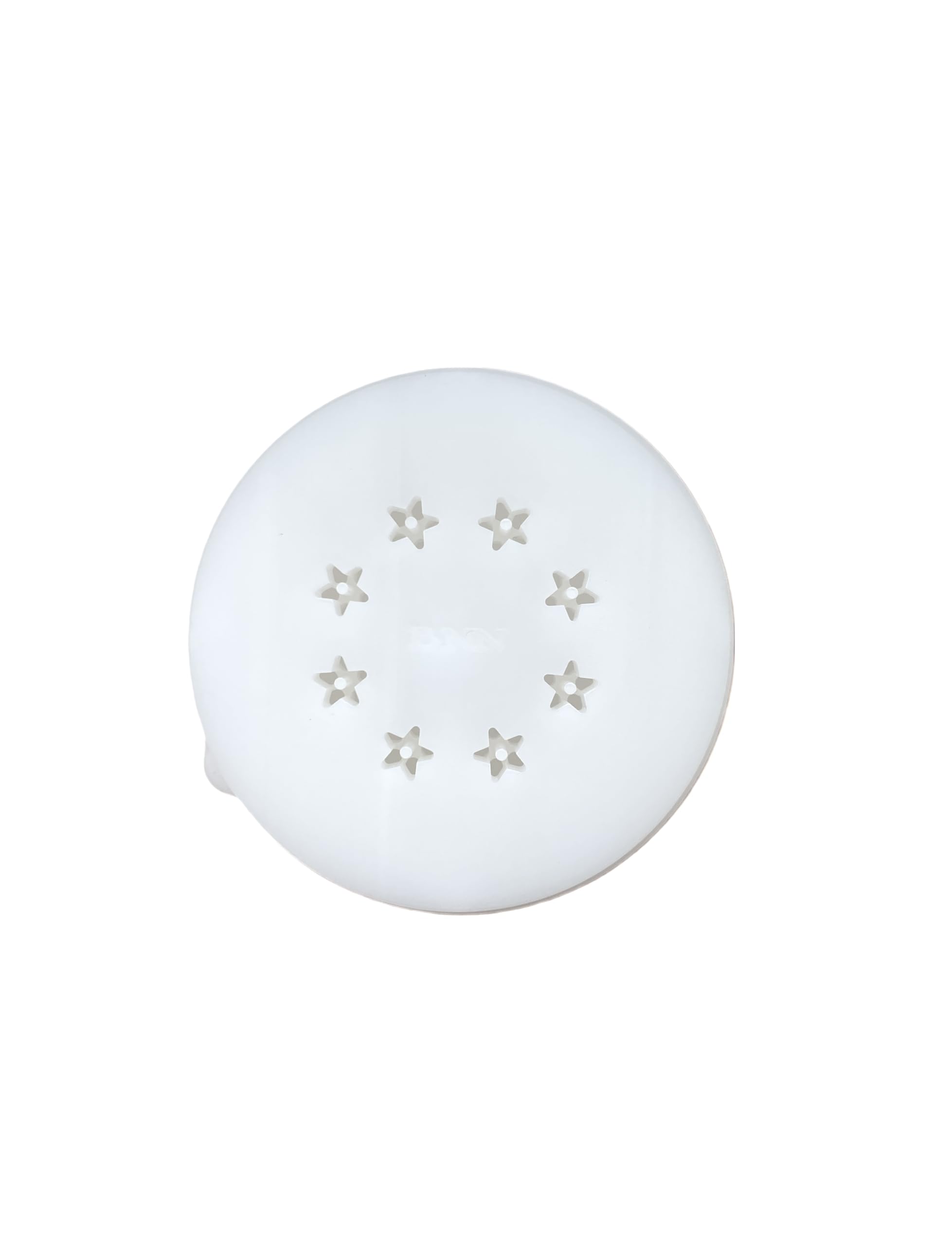 BNN - Macaroni Star Pasta Disc 6mm (AMMACS06) - Compatible with Philips Pasta Maker - Perfect for Homemade Star-Shaped Macaroni, Kids Meals & Italian Cooking