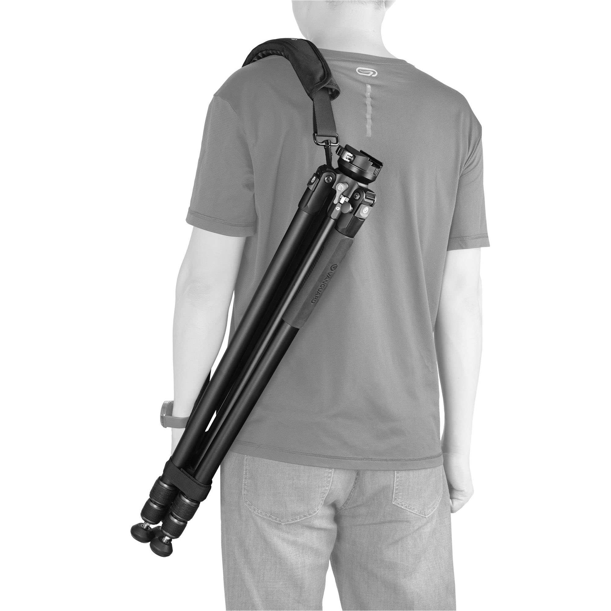 Endeavor L 303APR Aluminum Shooting Tripod with Arca/Pic Rail Platform - Stable Support for Hunting, Photography & Outdoor Adventures