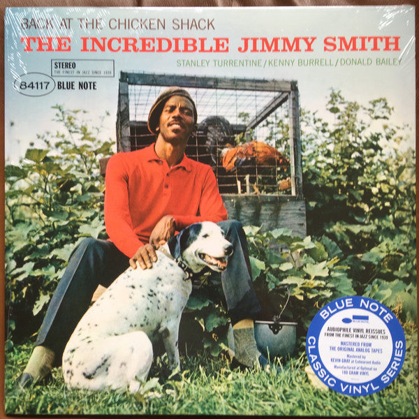 JIMMY SMITH 'Back At The Chicken Shack' BLUE NOTE AUDIOPHILE 180g Vinyl LP Record - High Quality Jazz Vinyl for Audiophiles & Collectors - Perfect for Home Listening, Music Studios & Vintage Record Collections