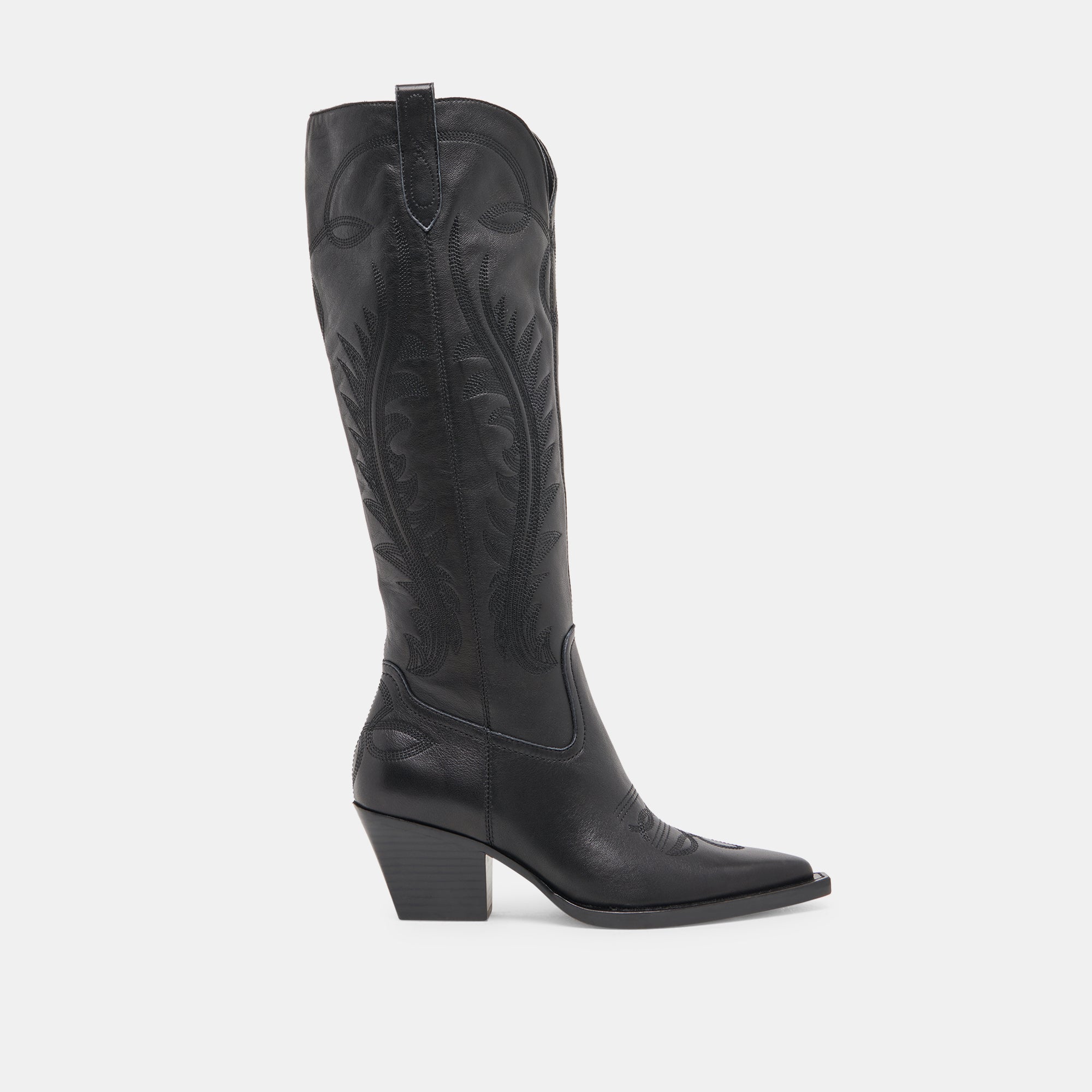 RYATT Extra Wide Calf Boots - Black Leather Women's Boots for Comfort & Style | Perfect for Work, Casual Wear & Outdoor Activities