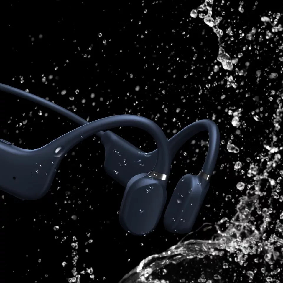 Sanag A5X Pro Open Ear Wireless Bluetooth Sports Headphones - Air Conduction Technology for Running, Cycling & Gym Workouts - Sweatproof & Lightweight Design