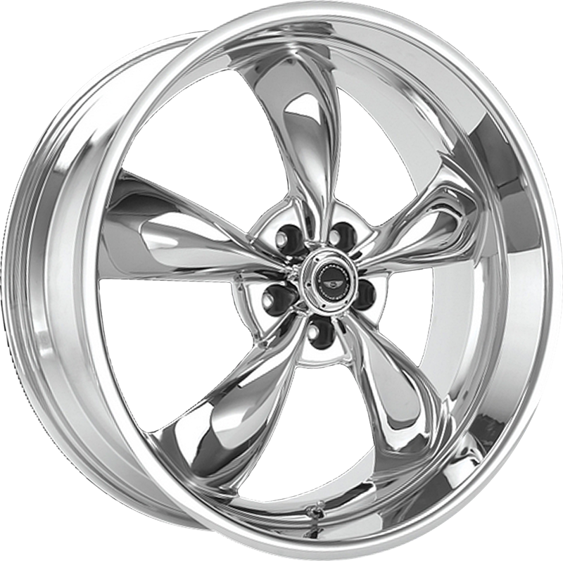 American Racing 16x7 AR605 Torq Thrust M Chrome Wheels +35mm Offset - High-Performance Alloy Rims for Muscle Cars, Hot Rods & Custom Builds