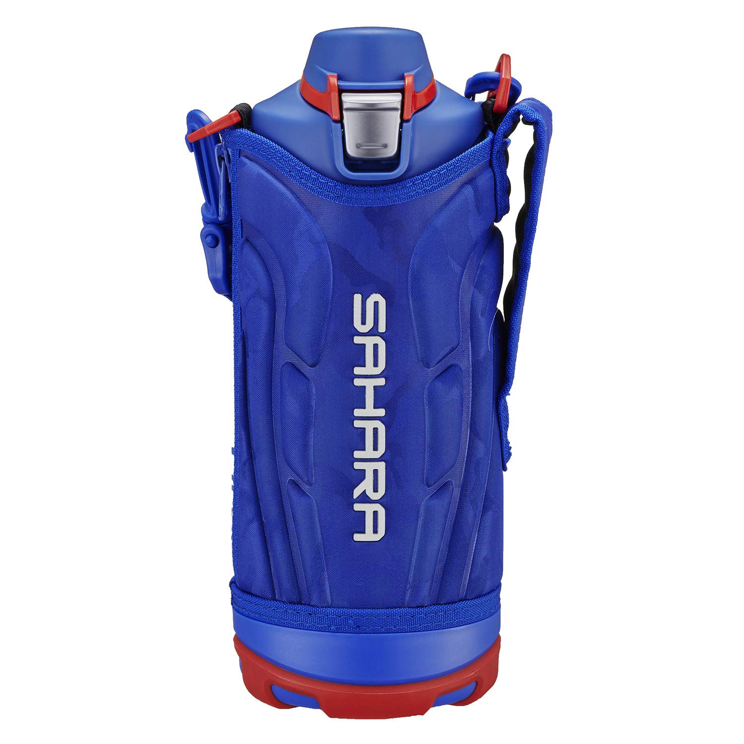 Stainless Steel Tiger Water Bottle 1L (34oz) - Wide Mouth Sports Bottle with Cold Insulation, Direct Drinking Design, Blue (MME-F100AK) - Perfect for Gym, Hiking, Camping & Outdoor Activities