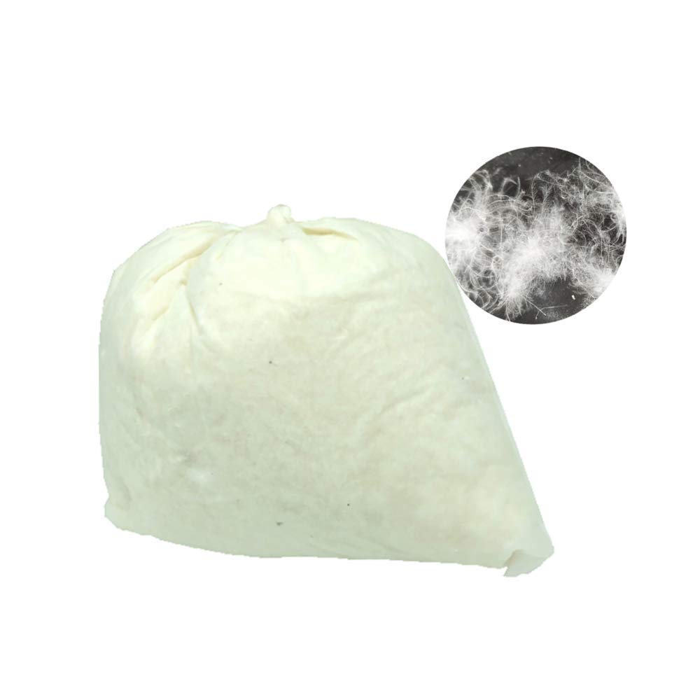 Premium 550 Fill Power White Duck Down - 60% Down & 40% Feather Blend - 1lb Bulk Filling for DIY Pillows, Comforters & Winter Jackets - Hypoallergenic & High Loft Insulation