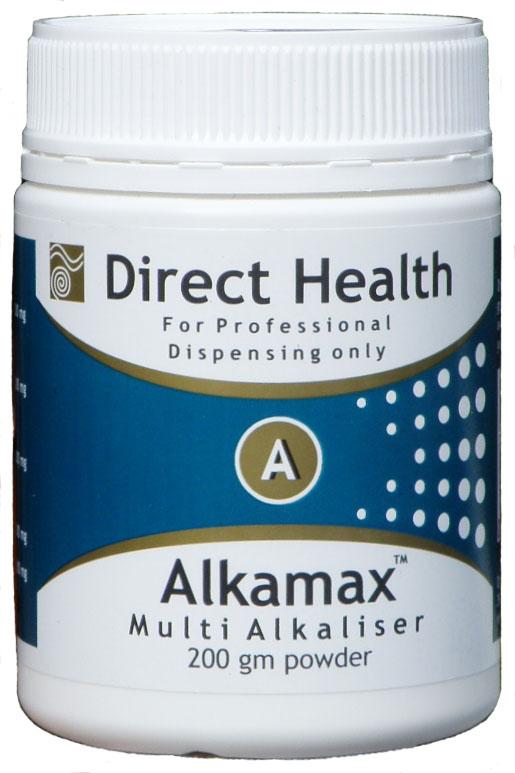 Alkamax pH Balancing Powder by Direct Health - Supports Alkalinity & Detox, Ideal for Daily Wellness & Hydration