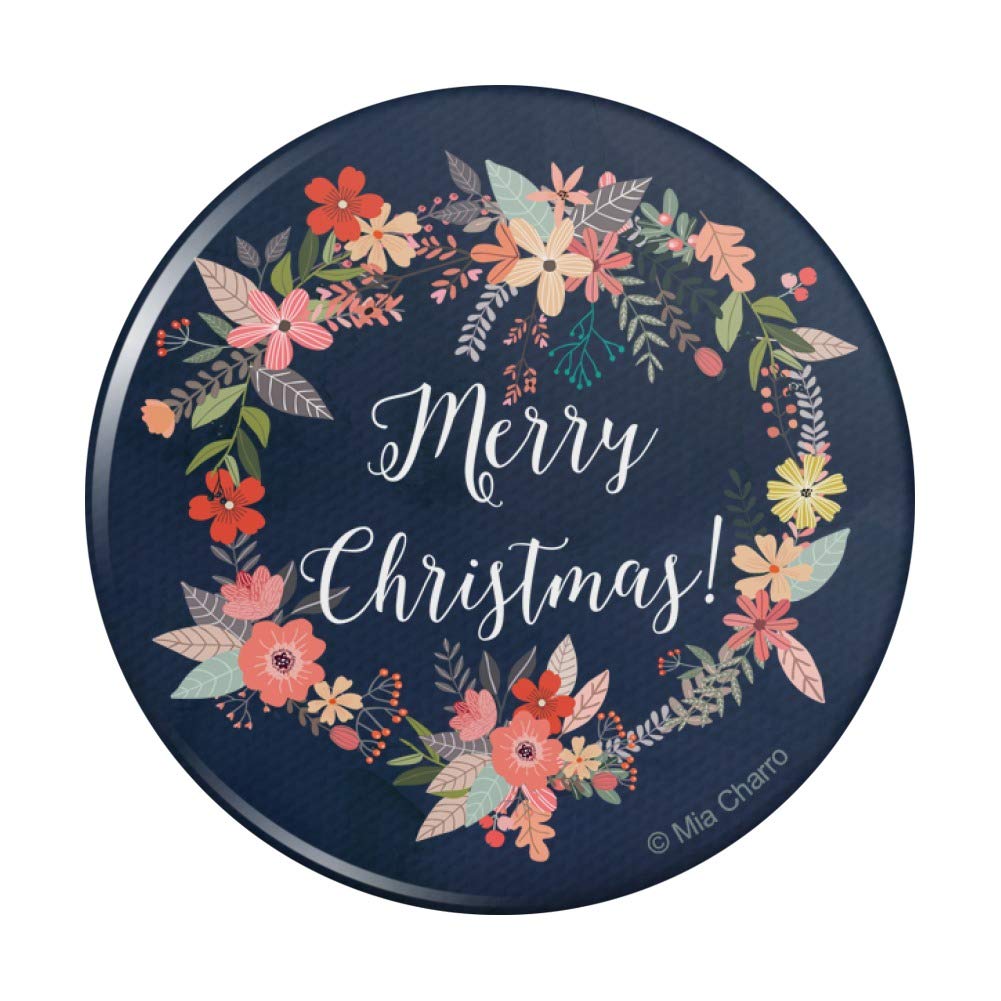 Festive Christmas Snowflake Wreath Magnet for Refrigerator, Locker & Kitchen Decor - Perfect Holiday Home Decoration & Gift Idea