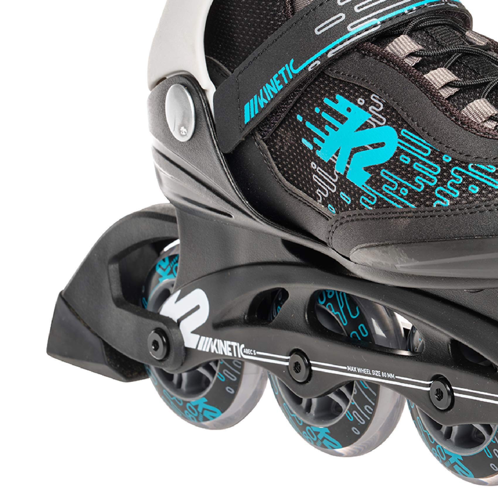 Women's Kinetic 80 Pro Inline Skates - High Performance Rollerblades for Fitness, Speed & Outdoor Skating - Perfect for Exercise, Commuting & Recreational Use