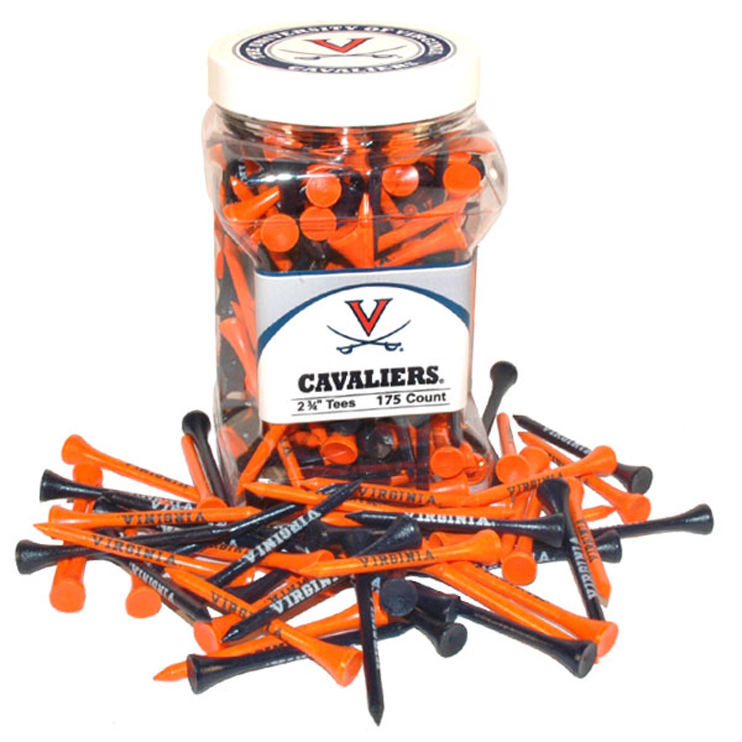 NCAA Golf Tees - 175 Unisex Tees for Team Golf Practice