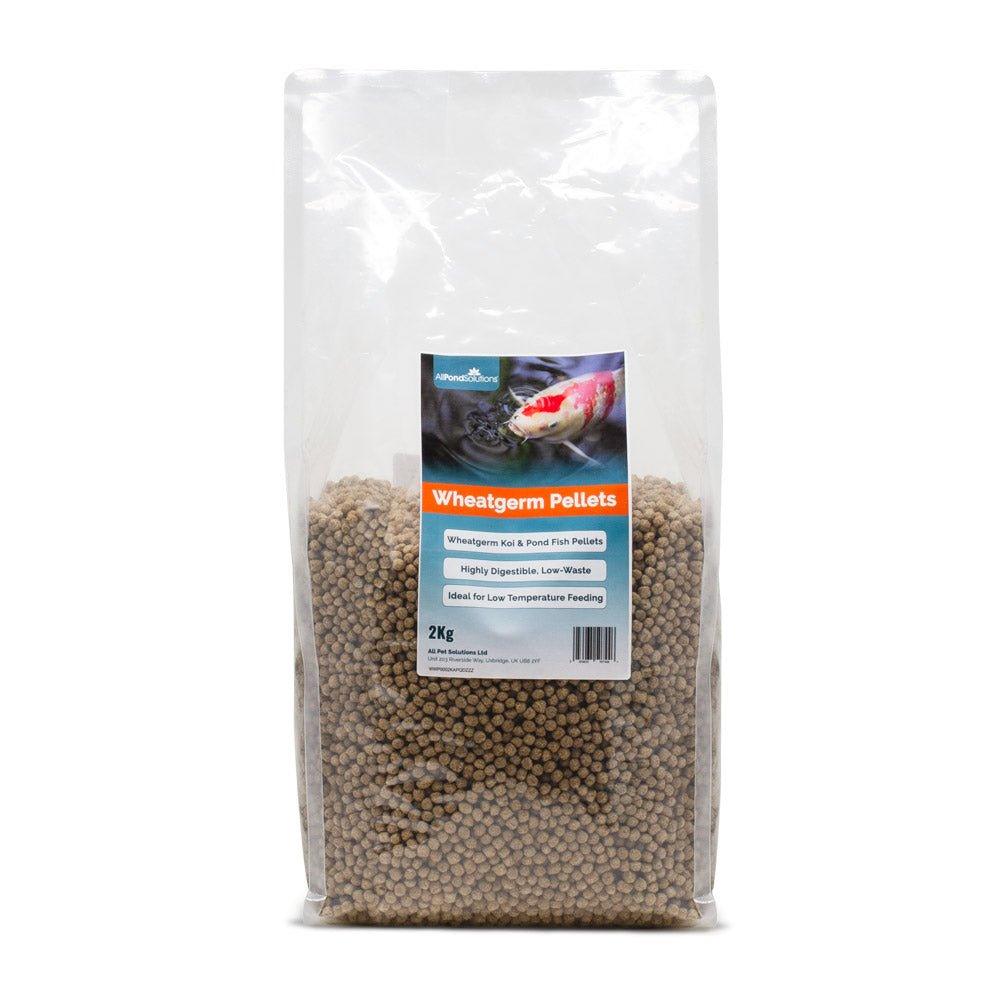 Premium Winter Wheatgerm Fish Food Pellets - High Protein 2KG / 4KG / 10KG for Koi, Goldfish & Pond Fish - Ideal for Cold Weather Feeding & Growth Enhancement