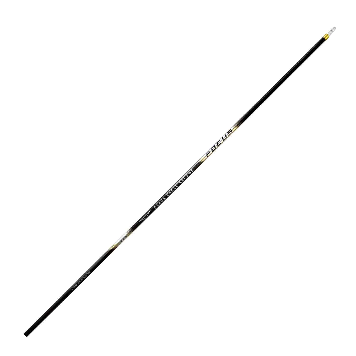 Black Eagle FOCUS V1 .165 Carbon Arrow Shafts - High Performance Hunting Arrows for Target Practice & Bowhunting - Perfect for Archery Competitions and Outdoor Adventures