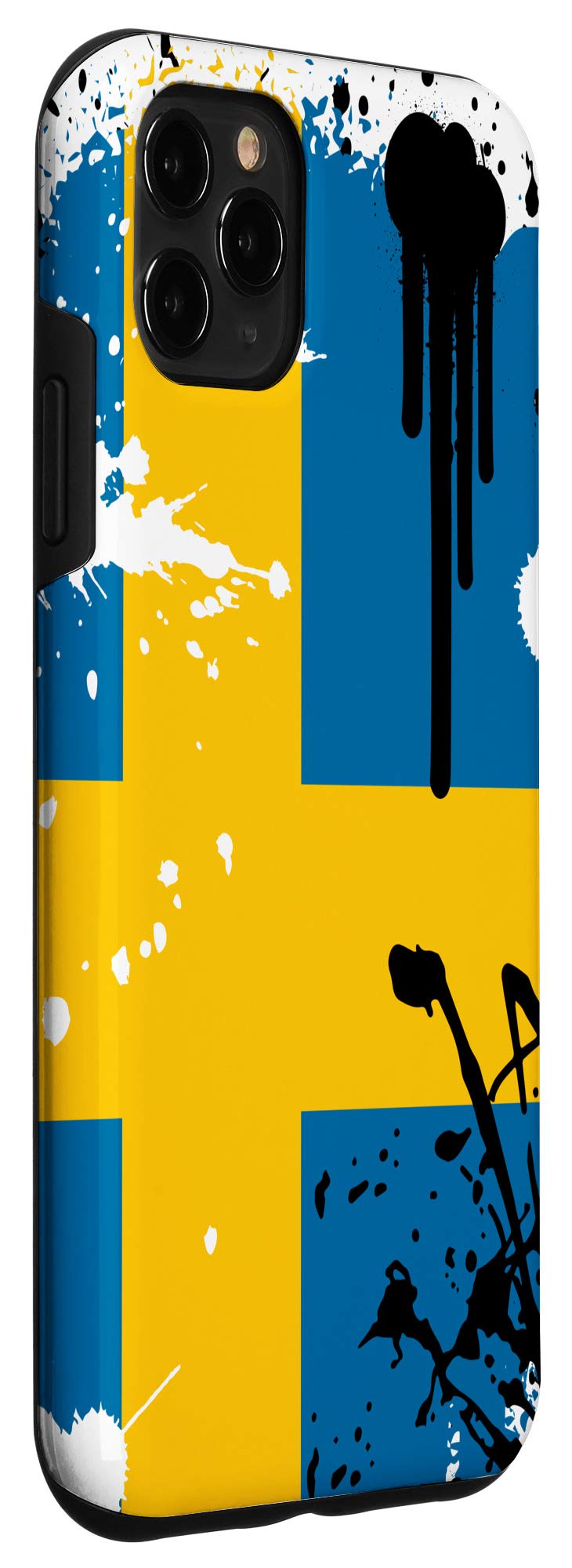 iPhone 11 Pro Max Case with Sweden Flag Design - Premium Protective Cover for Swedish Gifts & Travel Accessories - Perfect for iPhone 11 Pro Max Users in Sweden, Swedish Expatriates & Nordic Travelers