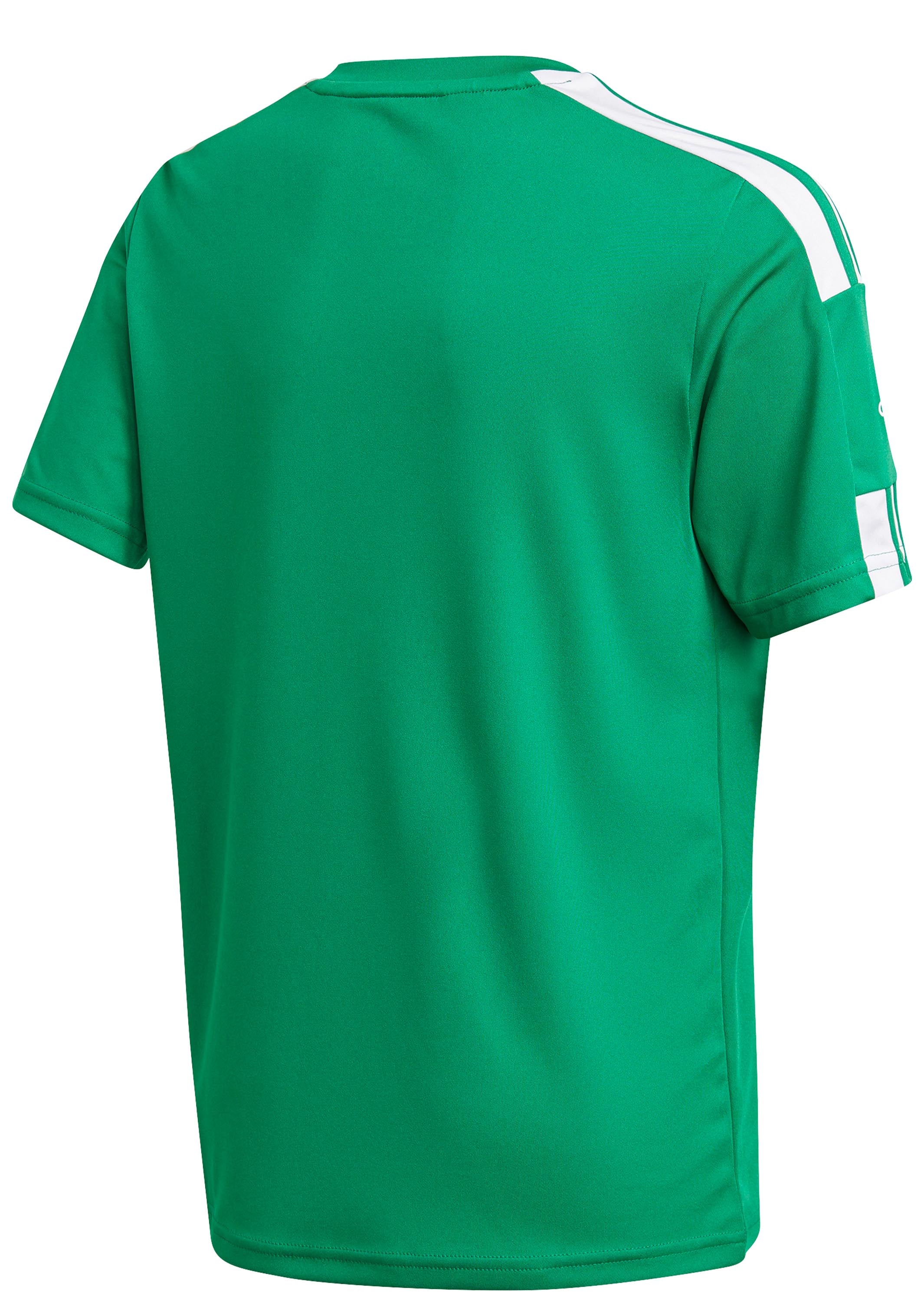 Adidas Youth Squadra 21 Soccer Jersey - Green | Lightweight Breathable Football Shirt for Kids | Perfect for Training, Matches & Team Sports