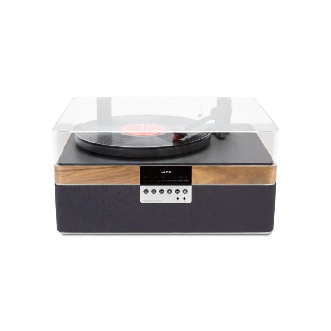 Premium Bluetooth Speaker with Audio Recording - Walnut Finish | Wireless Portable Speaker for Home, Office, and Outdoor Use