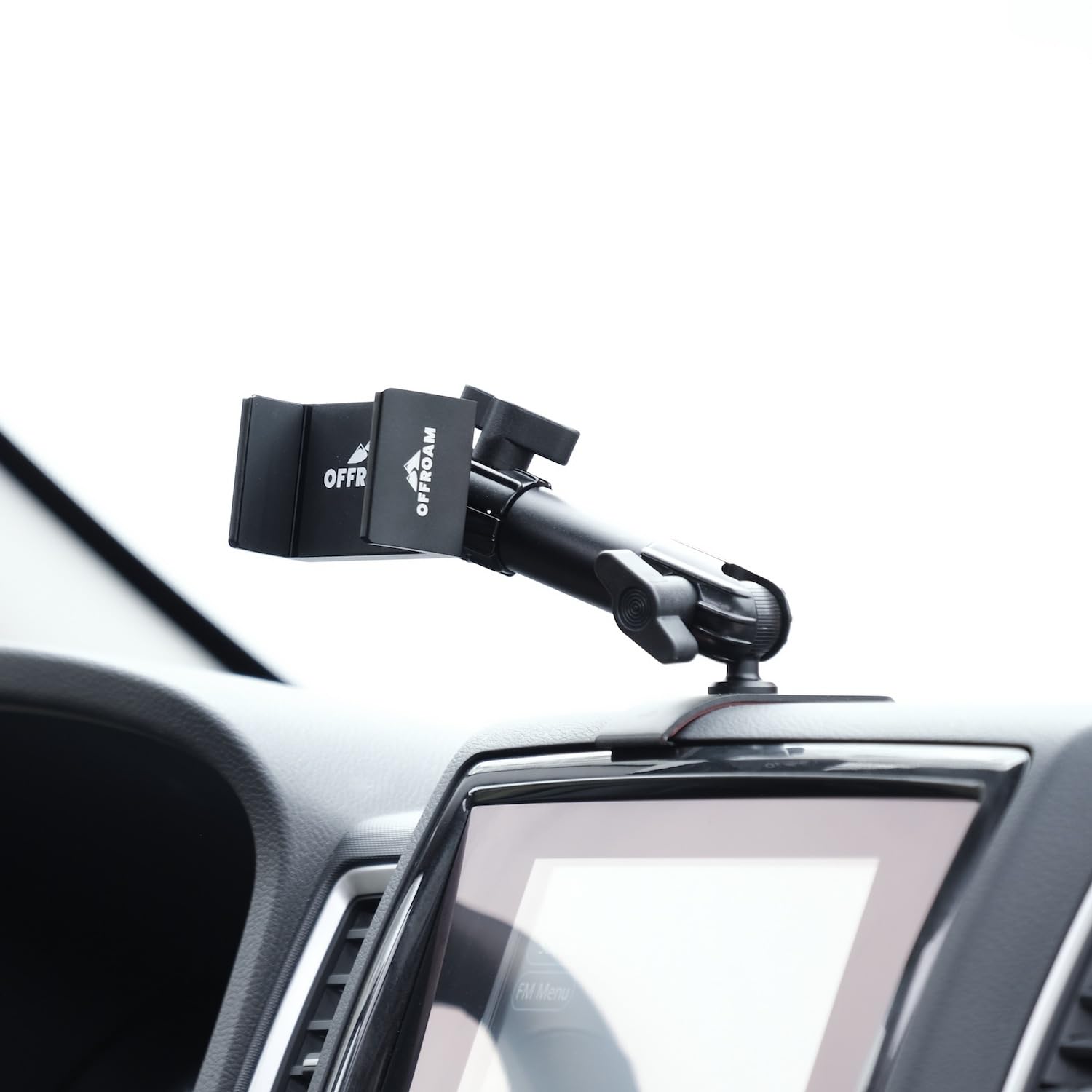 Nissan Frontier (2022-2023) Long Arm Phone Mount Holder - Car Dashboard & Windshield Universal Phone Stand for iPhone 15/14/13 Pro Max, Samsung Galaxy S23/S22 Ultra - Perfect for GPS Navigation & Hands-Free Driving