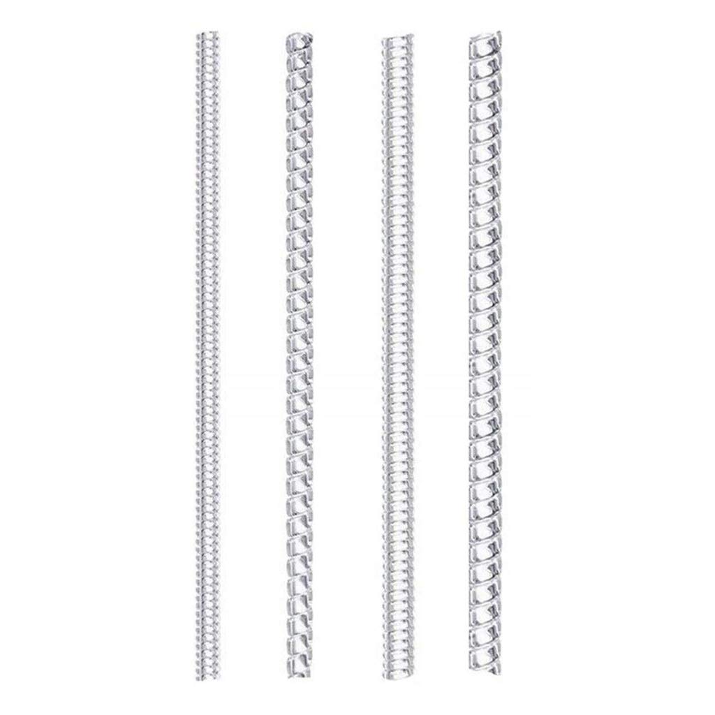 12 Pack Ring Tightener - 4 Sizes Spiral Adjuster for Loose Jewelry | Wedding & Travel