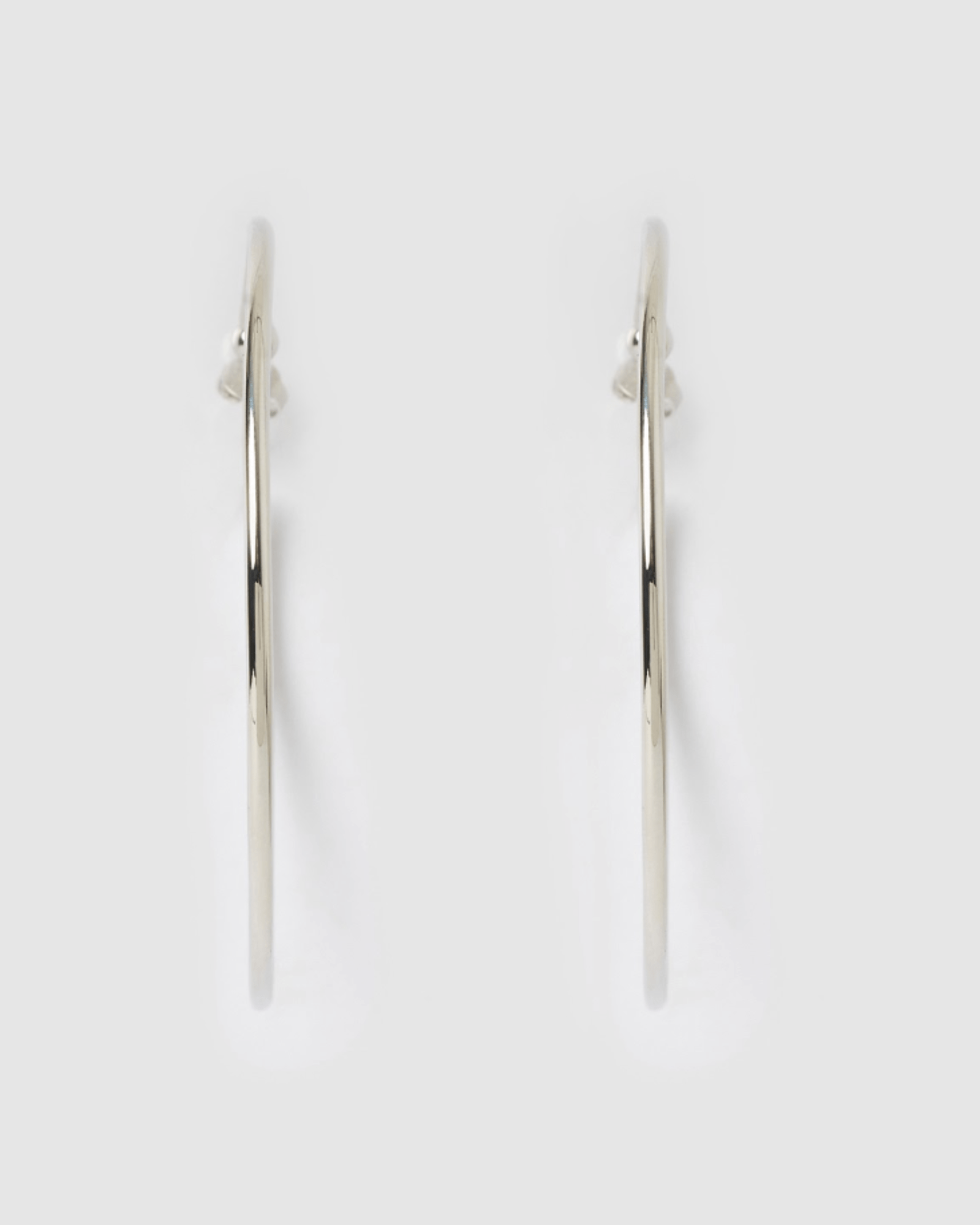 Izoa Alessia Sterling Silver Hoop Earrings for Women - Elegant & Hypoallergenic Jewelry for Everyday Wear, Parties & Gifts