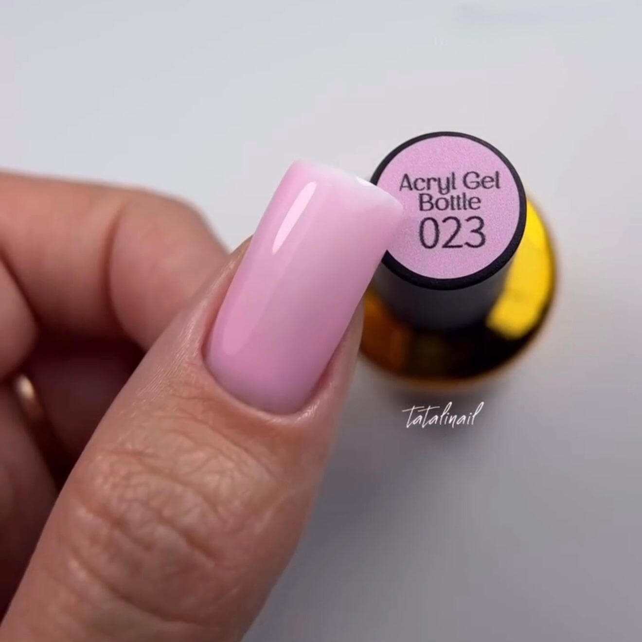F.O.X Acrylic Gel Nail Polish Bottle 023 - 14ml Professional Salon Nail Art Gel for Manicure & DIY Nail Designs at Home