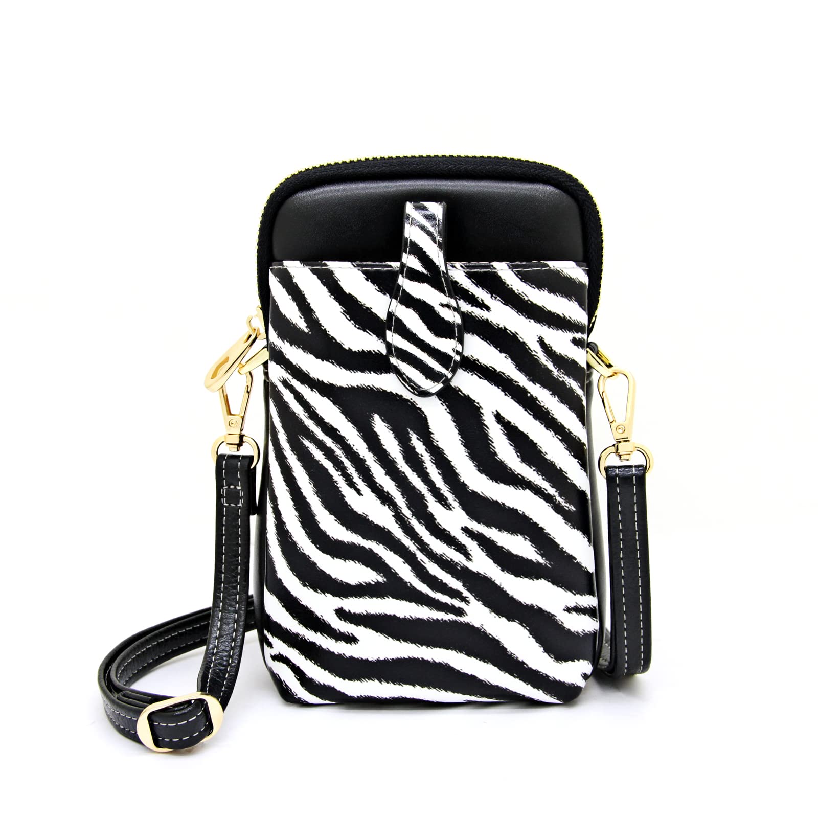 Stylish PCORES Leather Crossbody Bags for Women - Cute Printed Phone Purse, Lightweight Shoulder Bag for Ladies & Girls | Perfect for Daily Use, Travel & Shopping