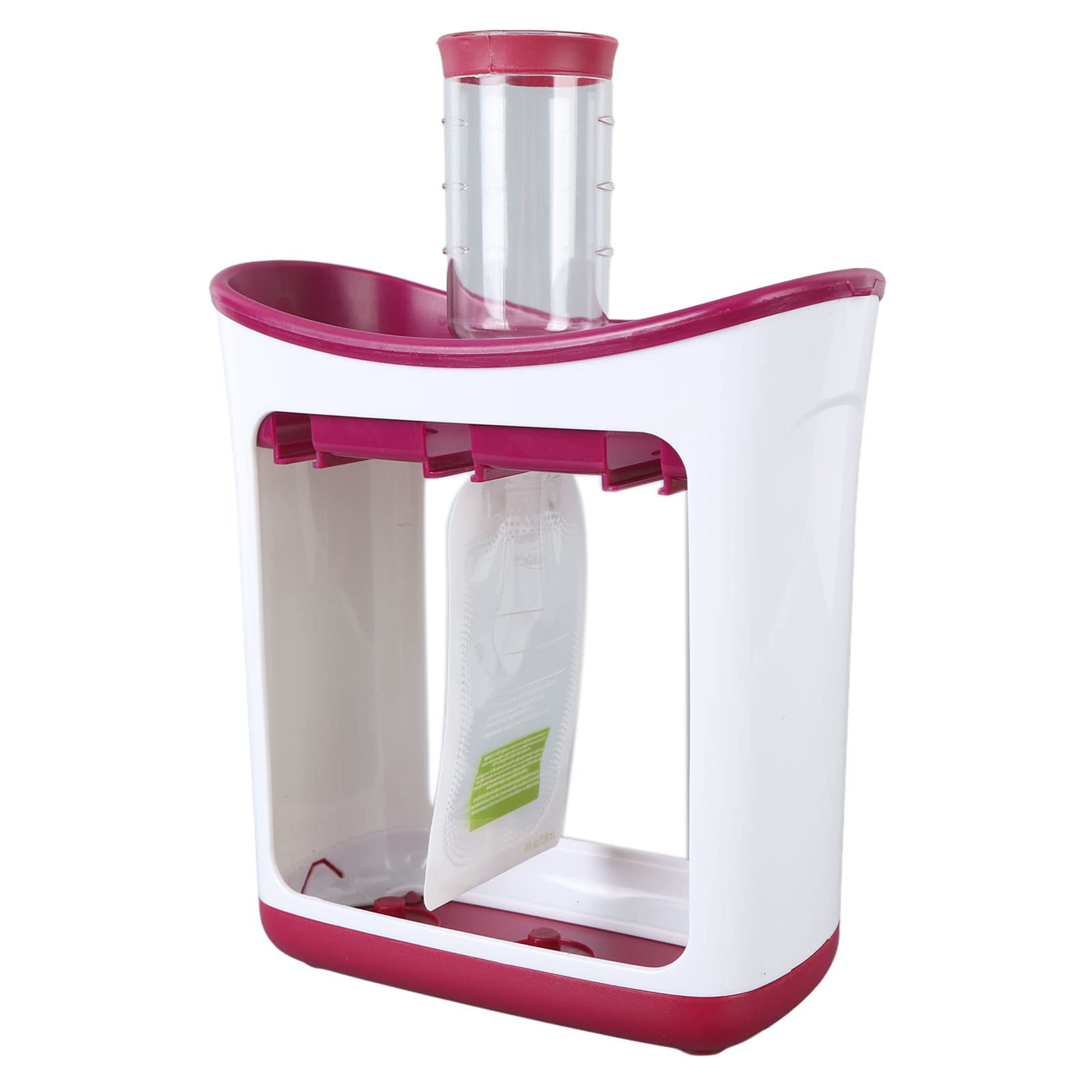 Reusable Squeeze Station Pouch Filler for Homemade Baby Food - 10 Storage Bags Included | Fresh Fruit Puree Maker for Infants & Toddlers | Perfect for DIY Baby Food, Snacks, and On-the-Go Meals
