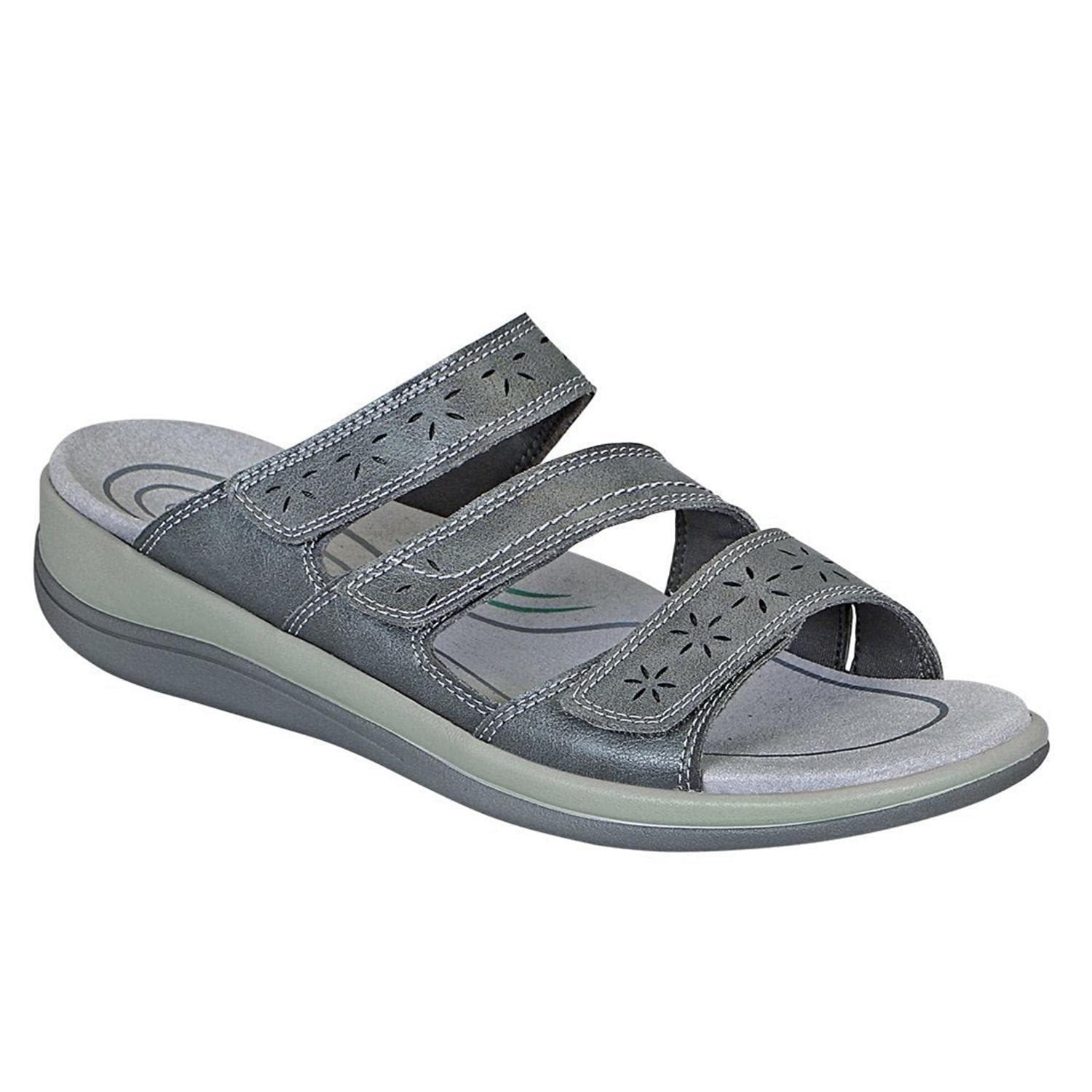 Orthofeet Women's Arch Support Flip Flops with Toe Post - Therapeutic Sandals for Heel & Foot Pain Relief, Ergonomic Cushioned Sole, Arch Booster & Wide Width Options - Perfect for Walking, Beach & Summer Comfort (Sahara)