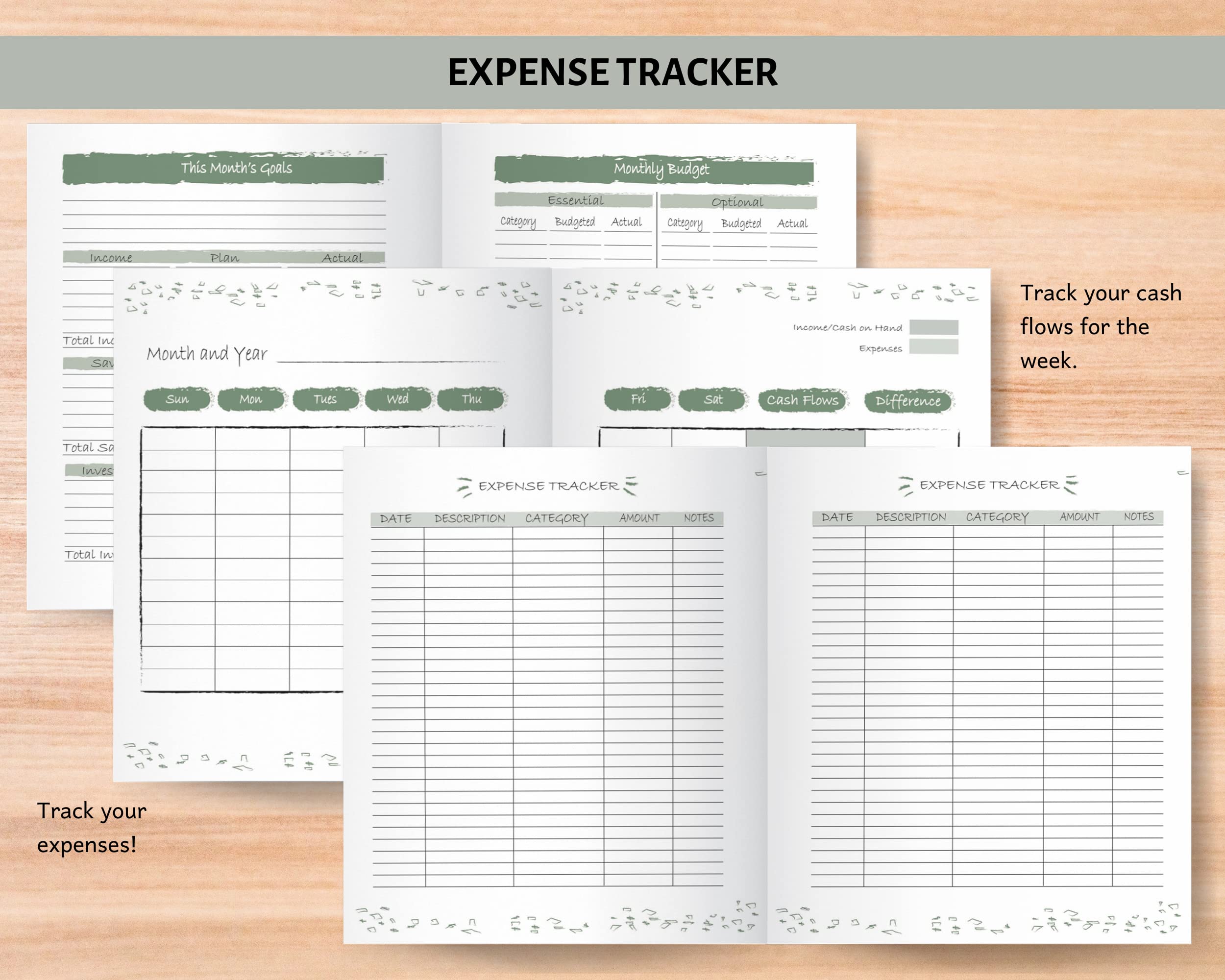2025-2026 Budget Planner - Monthly & Weekly Financial Organizer with Expense Tracker | Manage Cash, Paychecks, Bills, Debts & Savings for Family Budgeting | Perfect for Emergency Funds & Retirement Planning