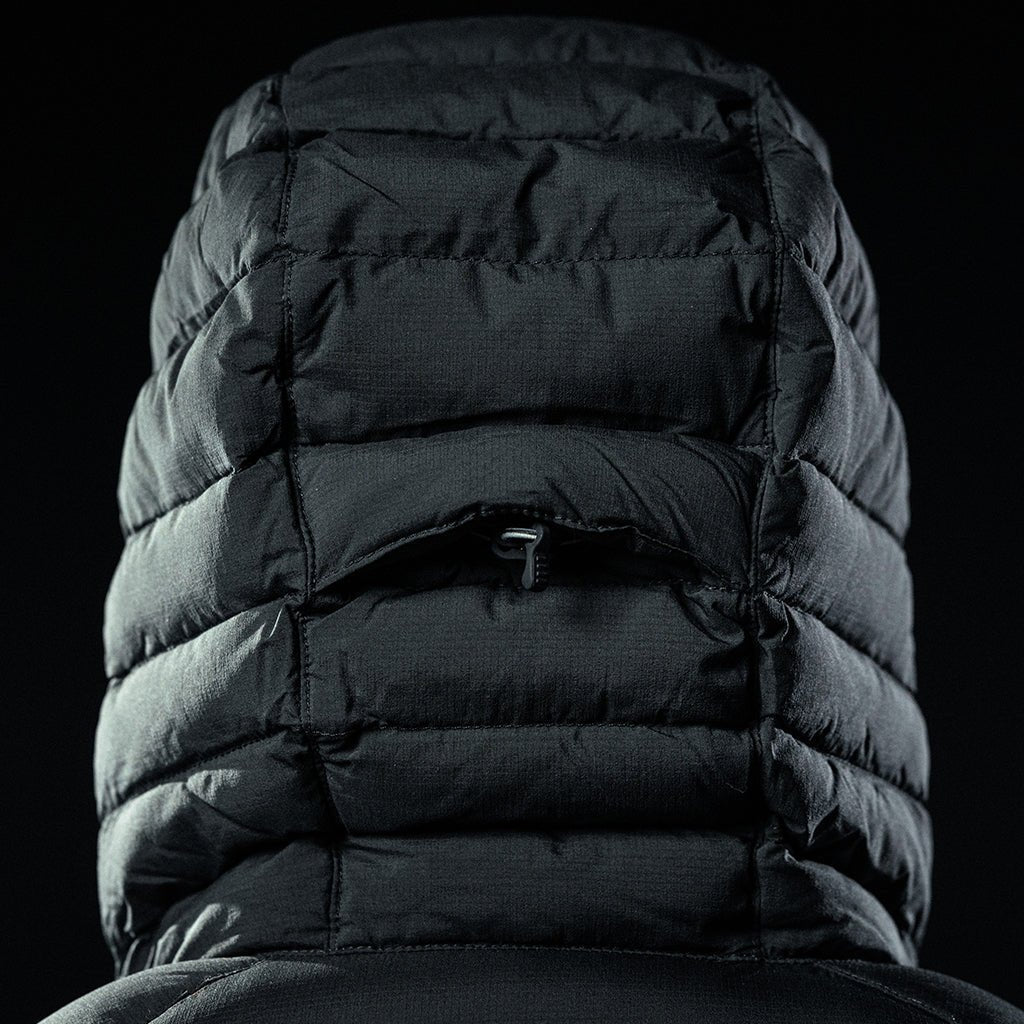 Eberlestock McCall Hooded Down Jacket - Lightweight Waterproof Winter Coat with Adjustable Hood & Waist for Men | Perfect for Hiking, Camping & Outdoor Adventures