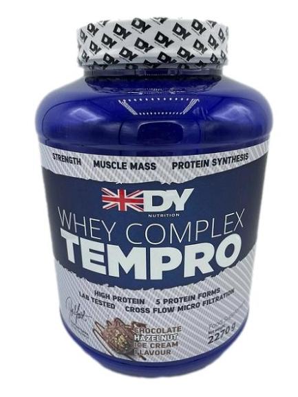Dorian Yates Whey Complex Tempro Protein Powder - Chocolate Hazelnut Flavor (5 lbs) for Muscle Recovery & Post-Workout Nutrition | Gym, Fitness & Bodybuilding Supplement